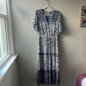 GAP Floral Print Maxi Dress